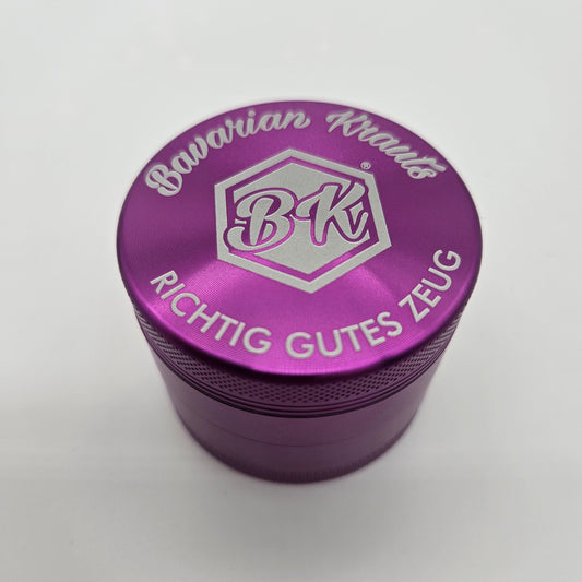 BAVARIAN KRAUTS ALU GRINDER "RICHTIG GUTES ZEUG" - Lila