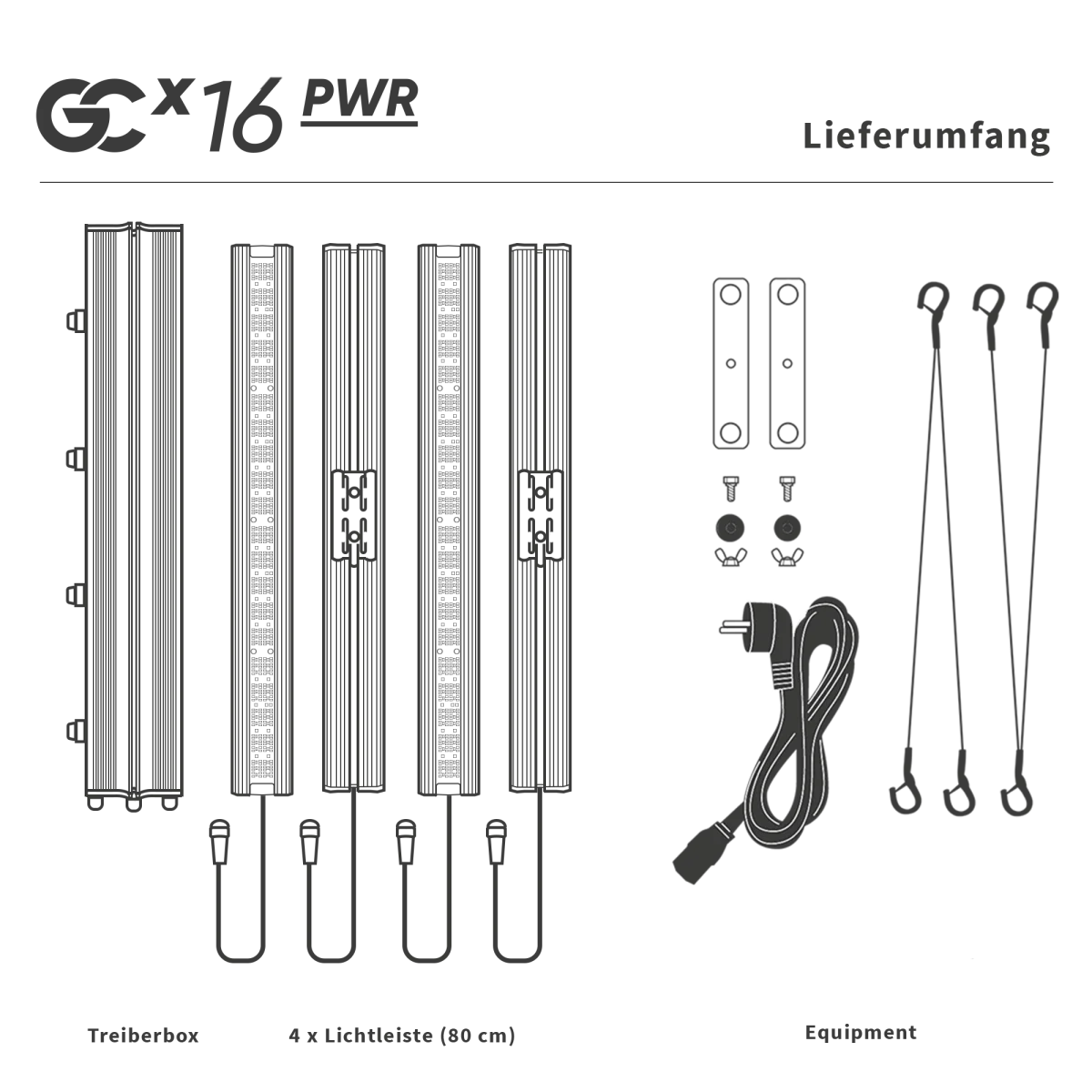 Greenception GCX 16 PWR 640W