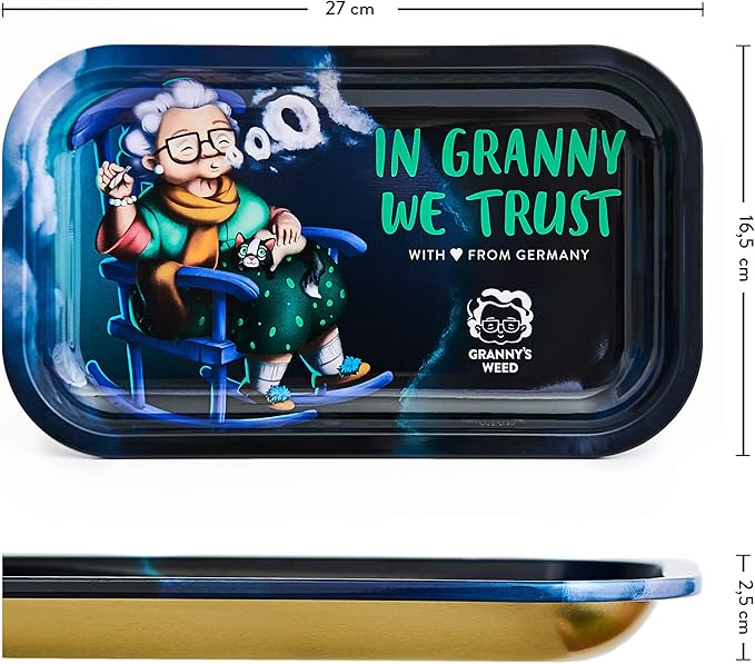 GRANNY´S METALL ROLLING TRAY