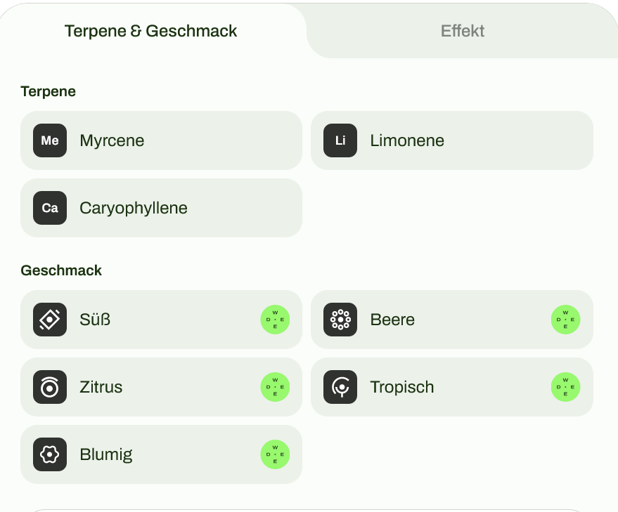 Sherbet - 3 Samen (fem.)