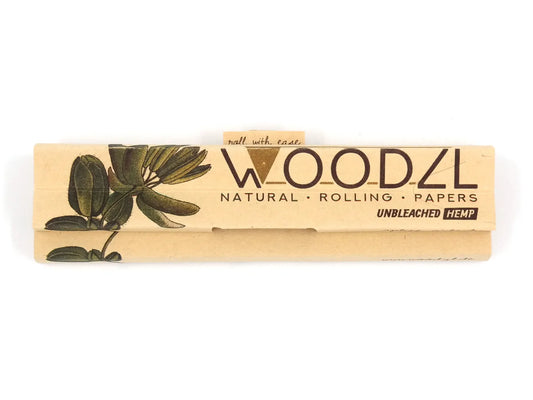 Woodzl Longpapers Hemp Supreme mit Tips und Drehunterlage