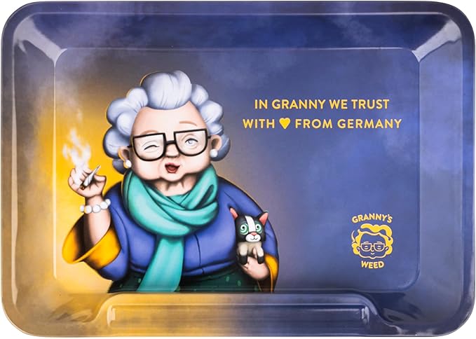 GRANNY´S METALL ROLLING TRAY klein