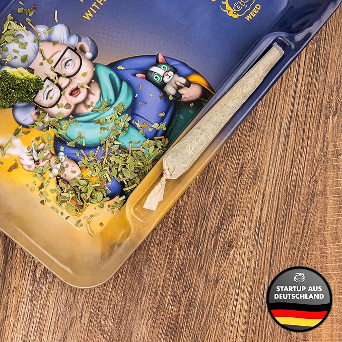 GRANNY´S METALL ROLLING TRAY klein