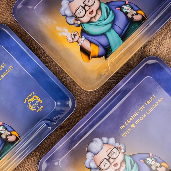 GRANNY´S METALL ROLLING TRAY klein