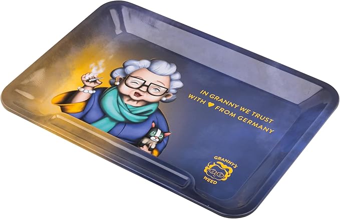 GRANNY´S METALL ROLLING TRAY klein