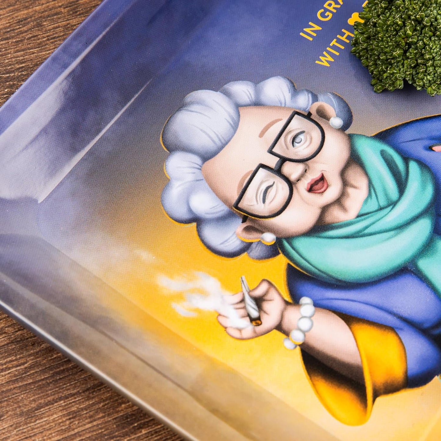 GRANNY´S METALL ROLLING TRAY klein