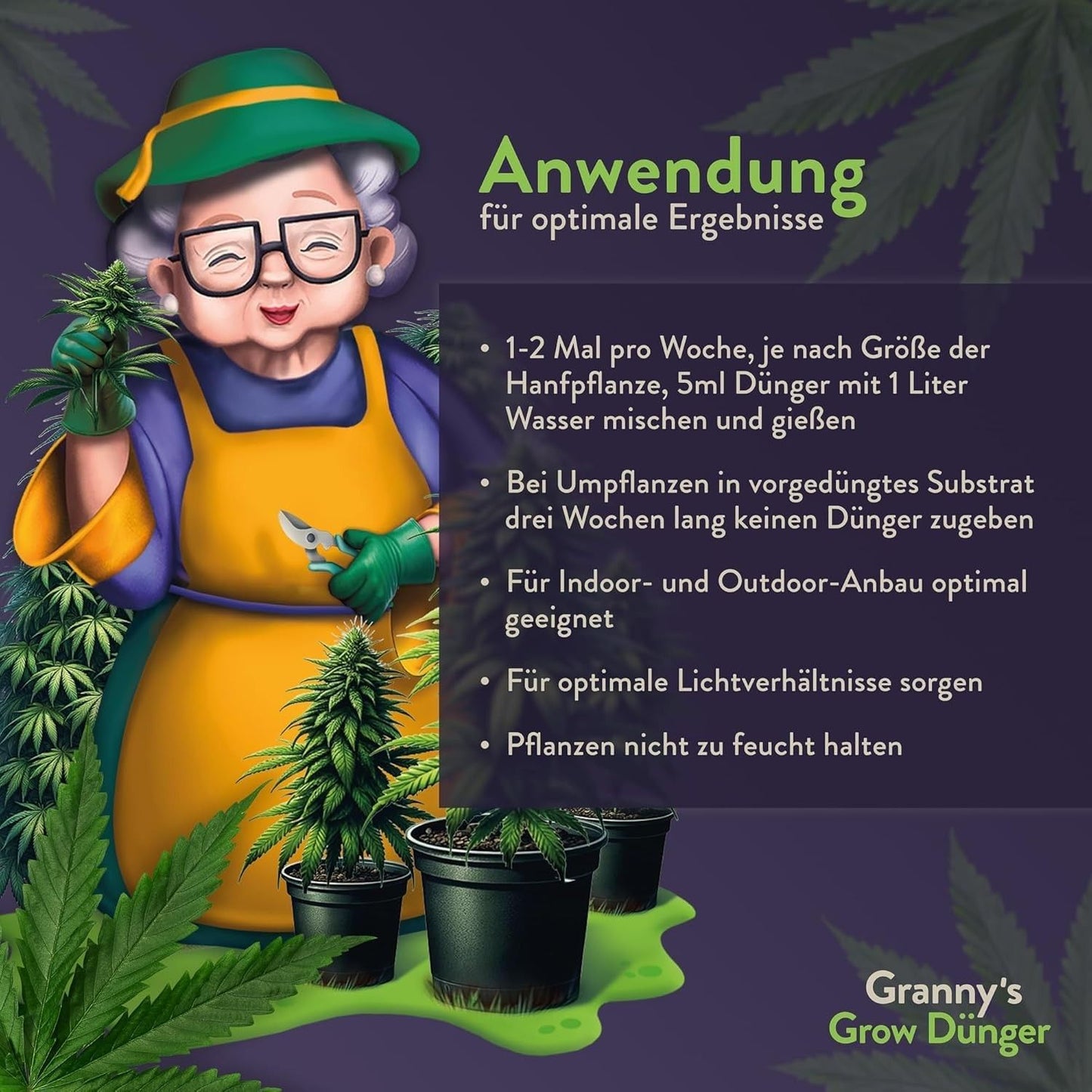 Granny´s Grow Dünger 500ml