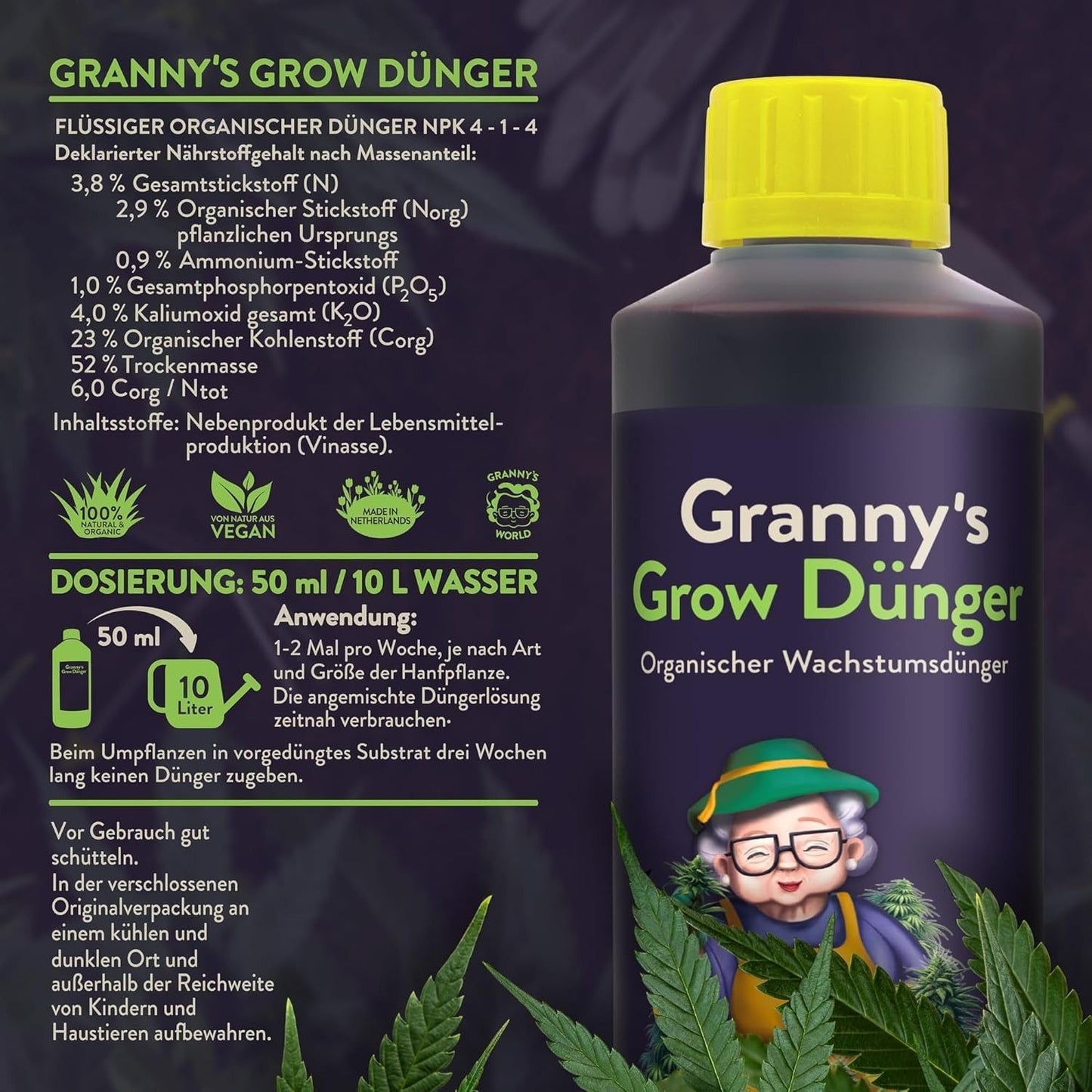 Granny´s Grow Dünger 500ml