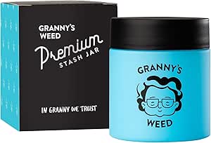 GRANNY'S® PREMIUM STASH JAR IN BLAU